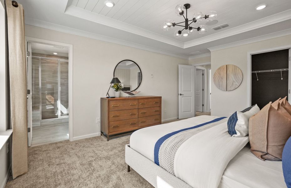 Furnished interior view inside a new home in Riverstone, Monroe (Image 35).