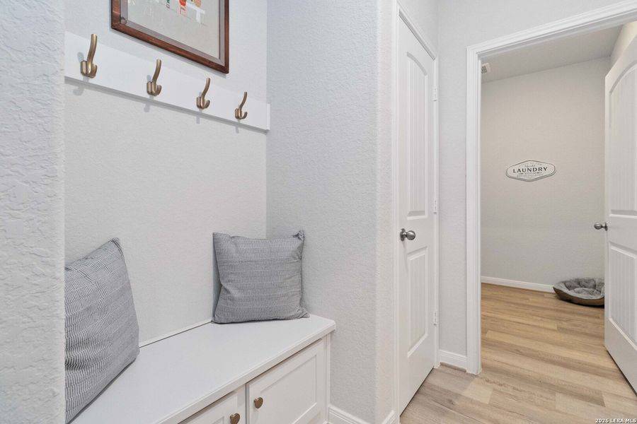 Furnished interior view inside a new home in Hickory Ridge, Elmendorf (Image 33). Furnished interior view inside a new home in Hickory Ridge, Elmendorf (Image 33).