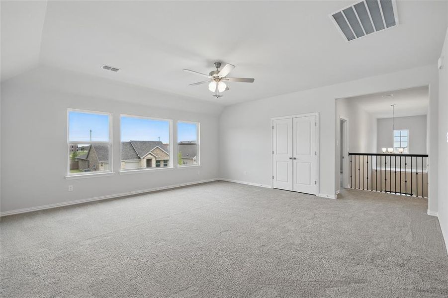 Spacious, unfurnished interior of a new home in Anna Ranch, Anna (Image 14). Spacious, unfurnished interior of a new home in Anna Ranch, Anna (Image 14).