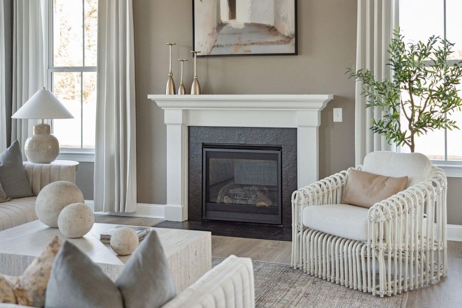 Furnished interior view inside a new home in , Summerville (Image 32). Furnished interior view inside a new home in , Summerville (Image 32).