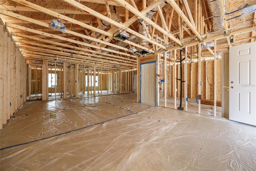 In-progress construction of a new home in , Williston, FL (Image 8).