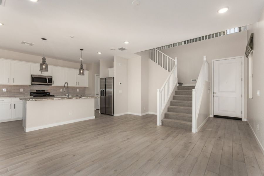 Furnished interior view inside a new home in Eastmark, Mesa (Image 6).