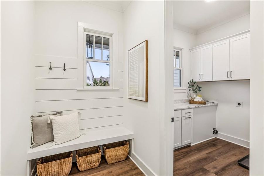Furnished interior view inside a new home in , Dawsonville (Image 33).