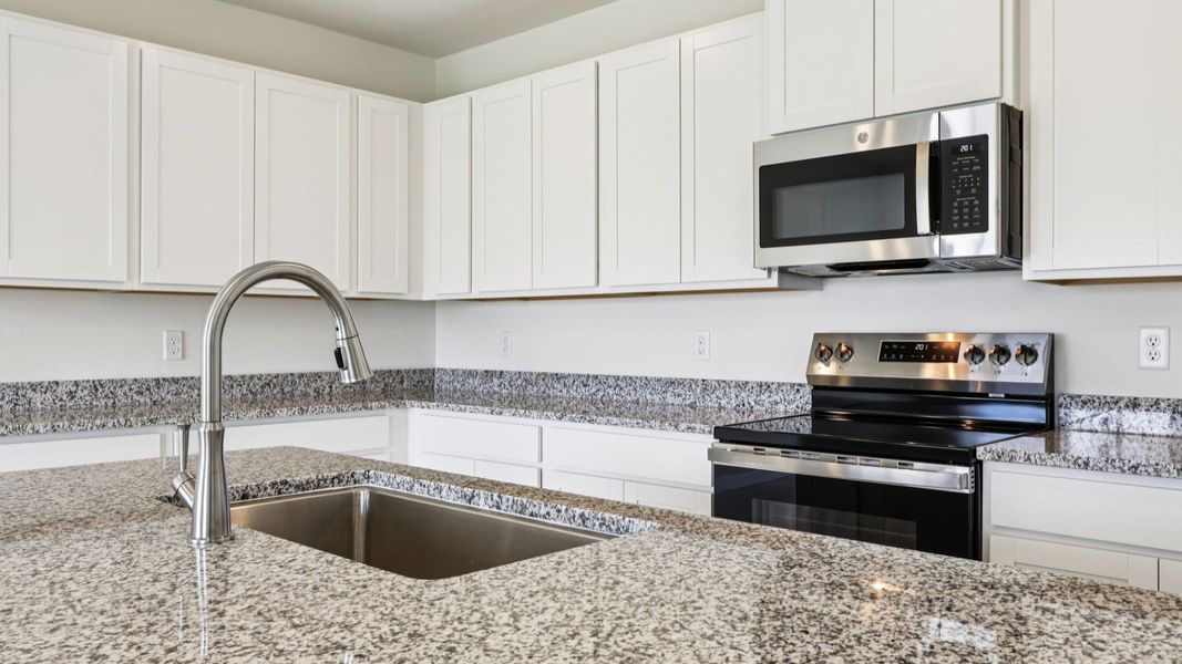 Representative furnished interior of a home built from the Baker by DRB Homes in Hamilton Bluff, Haines City (Image 14).