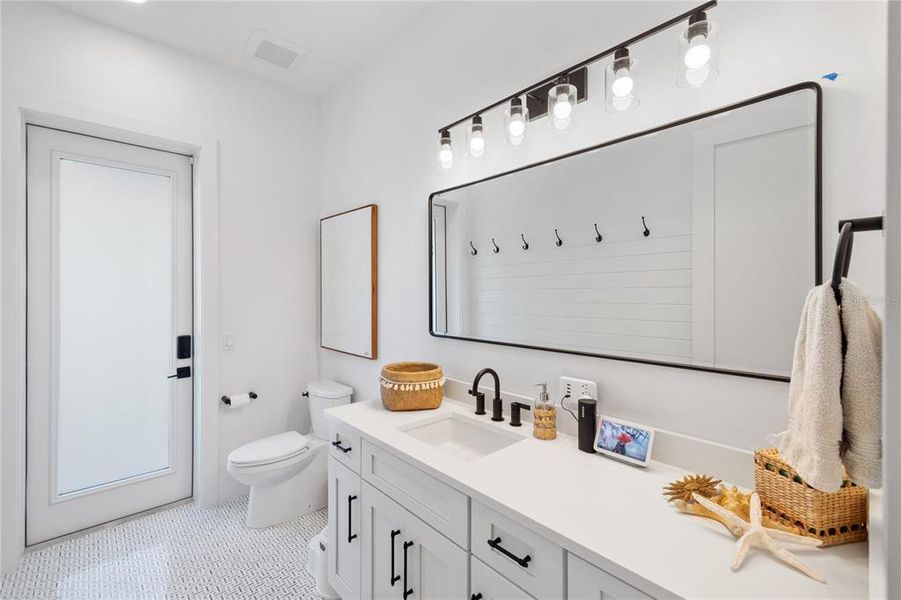 Furnished interior view inside a new home in , Sarasota (Image 77). Furnished interior view inside a new home in , Sarasota (Image 77).