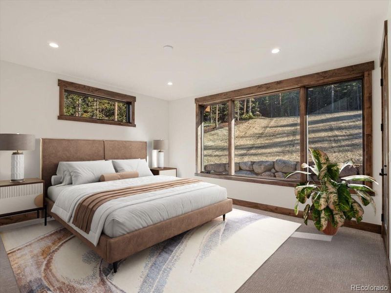 Photo is virtually staged