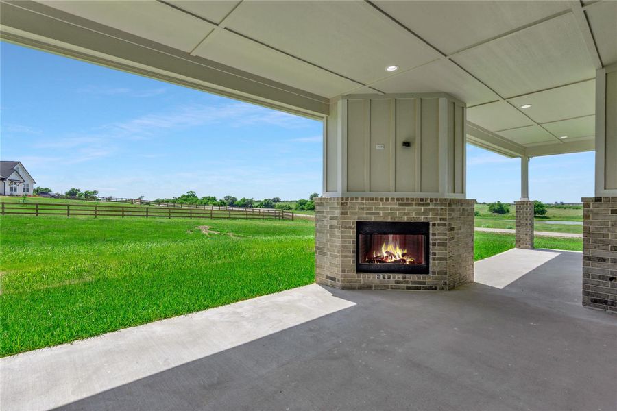 Exterior details and patio area of a home in , Chappell Hill (Image 29). Exterior details and patio area of a home in , Chappell Hill (Image 29).