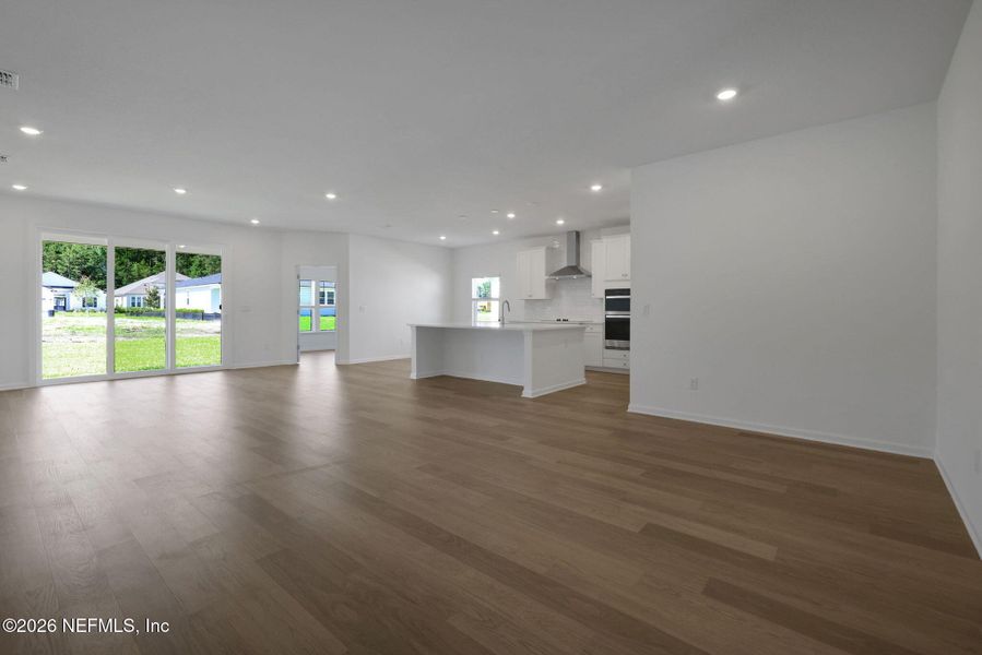 Spacious, unfurnished interior of a new home in Hyland Trail, Green Cove Springs (Image 23). Spacious, unfurnished interior of a new home in Hyland Trail, Green Cove Springs (Image 23).