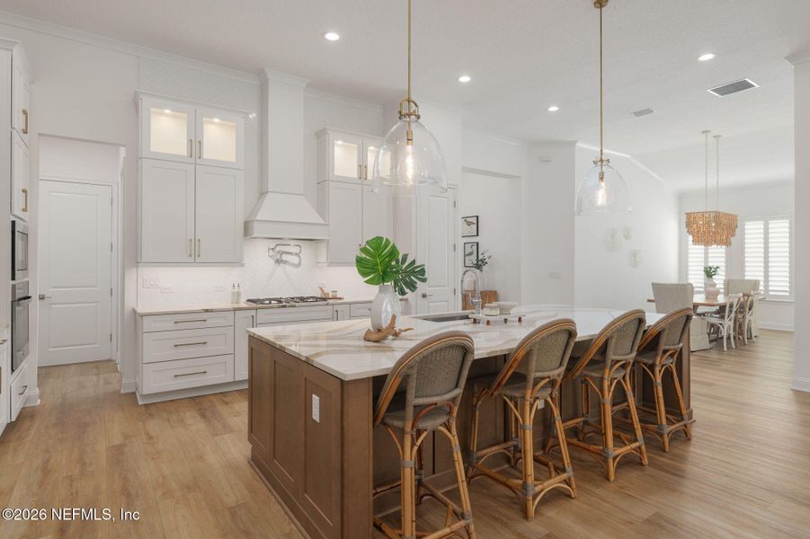 Furnished interior view inside a new home in Nocatee, Ponte Vedra (Image 13).