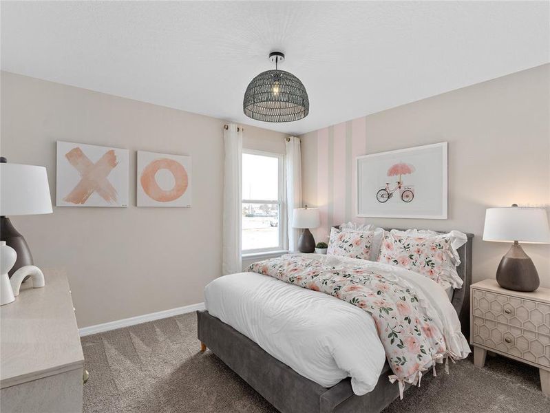 Furnished interior view inside a new home in EverBe, Orlando (Image 21). Furnished interior view inside a new home in EverBe, Orlando (Image 21).