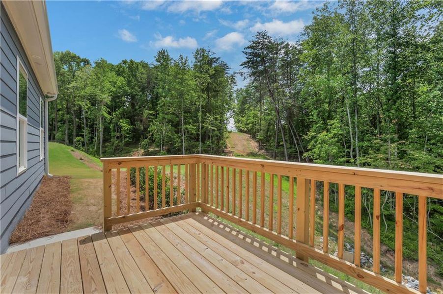 Exterior details and patio area of a home in Arbor West, Dawsonville (Image 3).