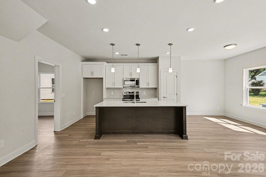 Furnished interior view inside a new home in , Mooresville (Image 5).