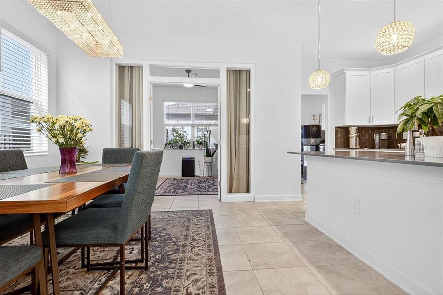 Furnished interior view inside a new home in Storey Park: Innovation Cottage Collection, Orlando (Image 38).