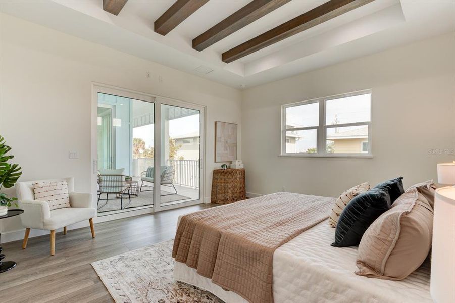 Furnished interior view inside a new home in , New Smyrna Beach (Image 20).
