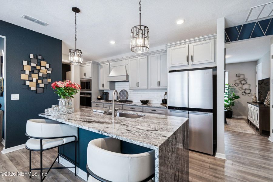 Furnished interior view inside a new home in , St. Augustine (Image 13).