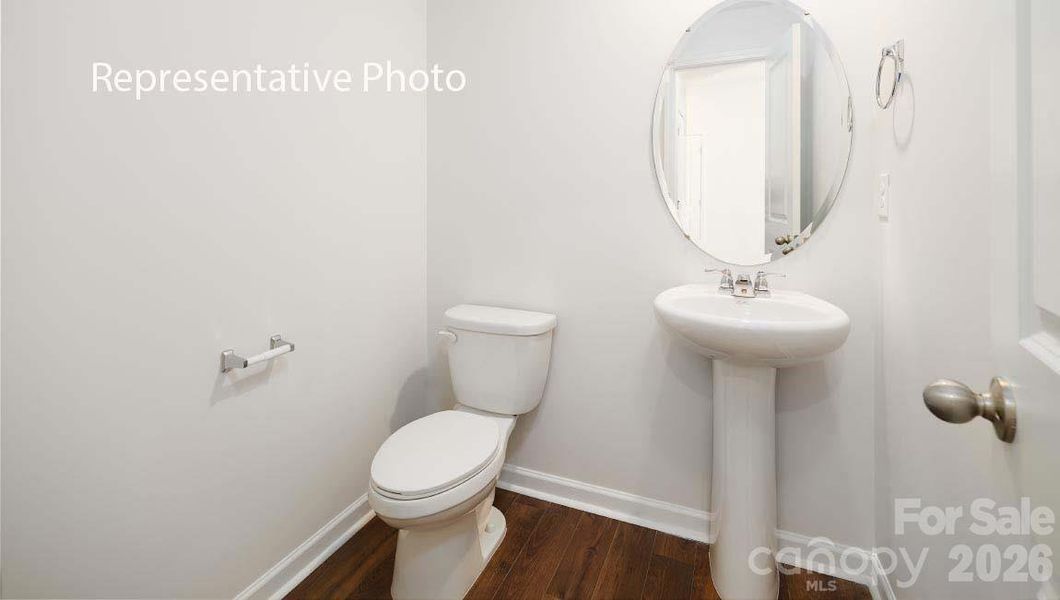 Furnished interior view inside a new home in Clark Creek Landing, Lincolnton (Image 3).