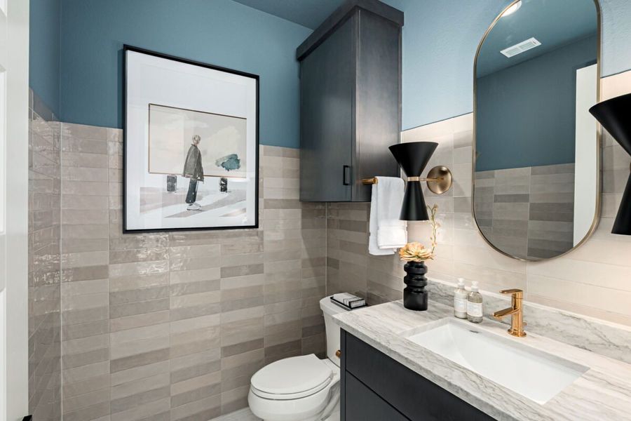 Representative furnished interior of a home built from the Brookside by Landon Homes in Fields - Brookside North, Frisco (Image 17). Representative furnished interior of a home built from the Brookside by Landon Homes in Fields - Brookside North, Frisco (Image 17).