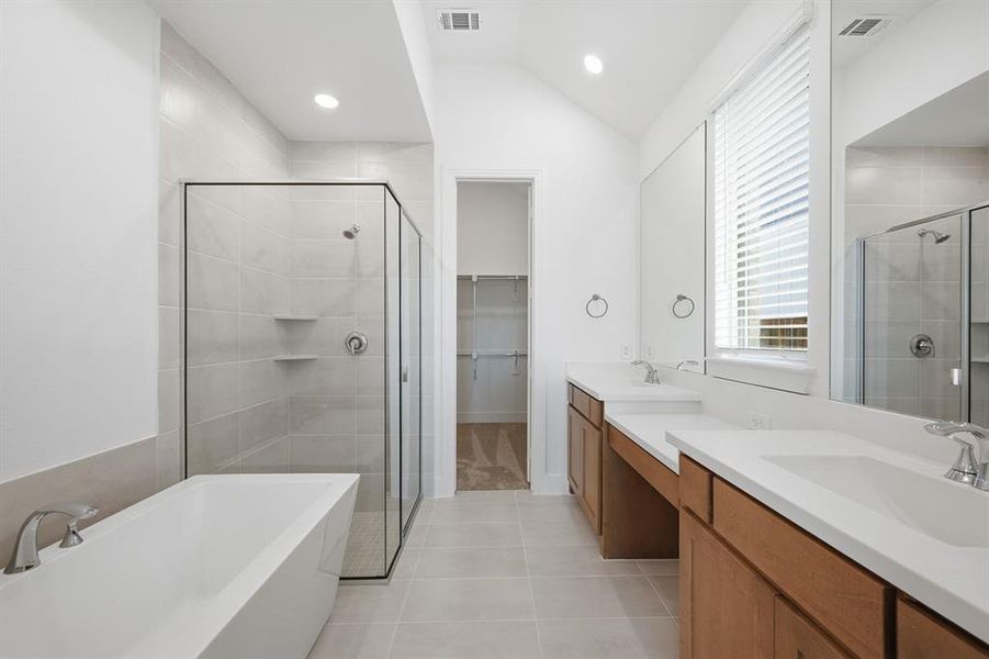 Furnished interior view inside a new home in Sandbrock Ranch, Aubrey (Image 6).