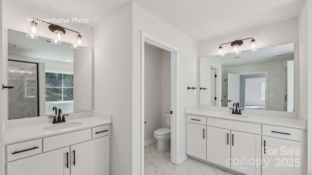 Furnished interior view inside a new home in Sanctuary at Southgate, Indian Trail (Image 5).
