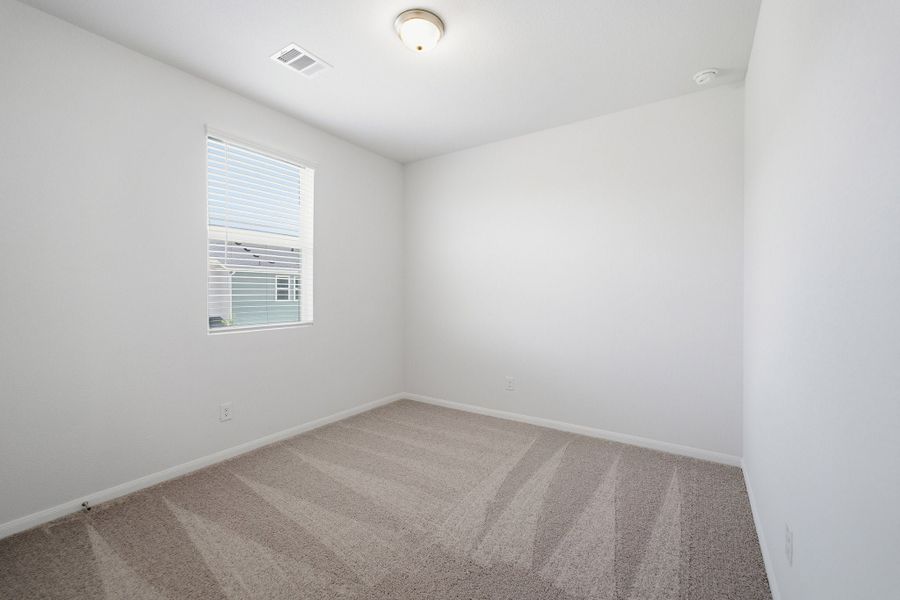 Representative unfurnished interior of a home built from the Mies by CastleRock Communities in Municipal Drive Townhomes, Leander (Image 22). Representative unfurnished interior of a home built from the Mies by CastleRock Communities in Municipal Drive Townhomes, Leander (Image 22).