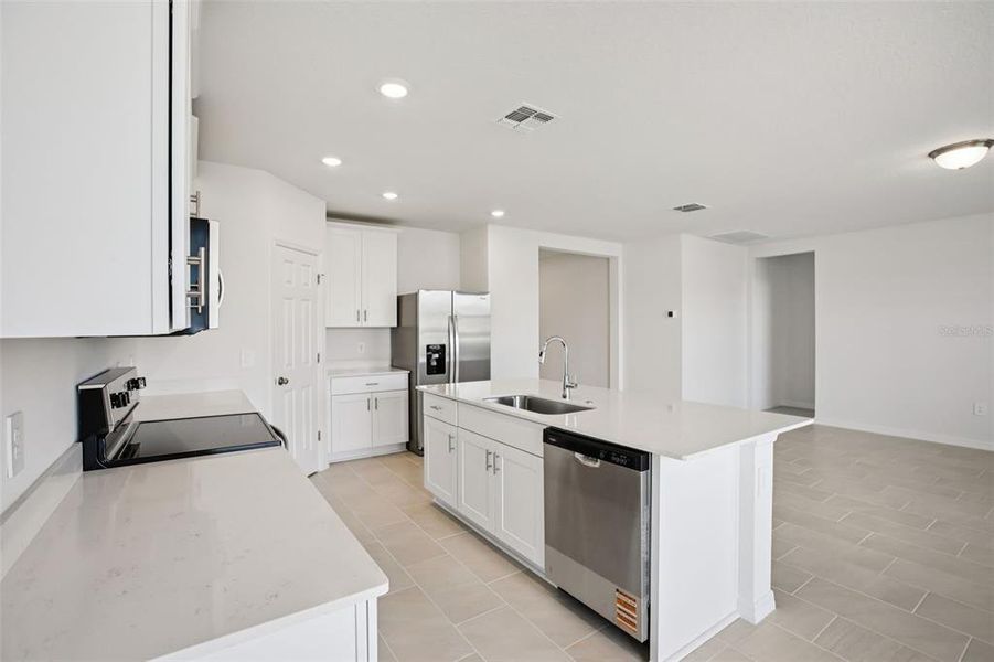 Furnished interior view inside a new home in Villamar - Signature Series, Winter Haven (Image 5).