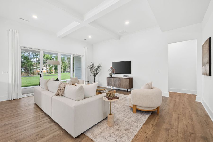 Furnished interior view inside a new home in Edgewater - Harbor Pointe, Lancaster (Image 9).