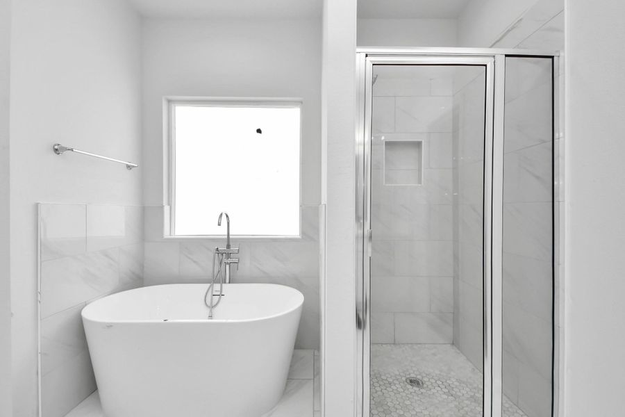 Furnished interior view inside a new home in , Houston (Image 8).