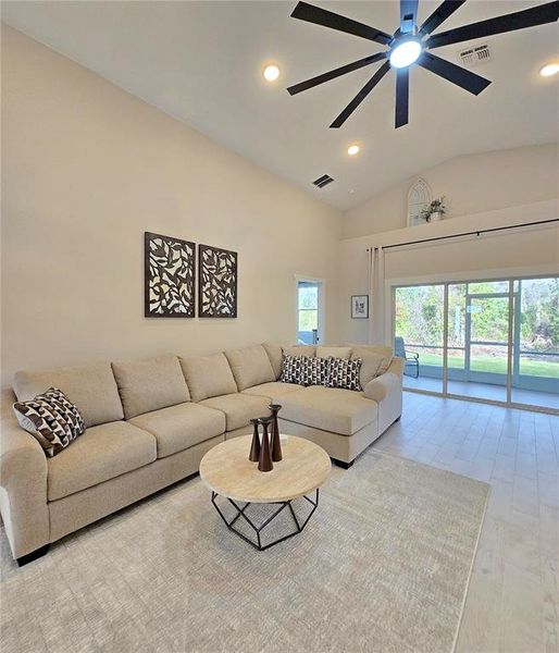 Furnished interior view inside a new home in , Sebring (Image 12). Furnished interior view inside a new home in , Sebring (Image 12).