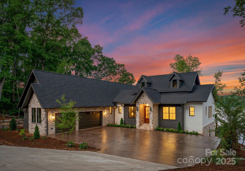 Front exterior of a new home in , Norwood, NC, highlighting curb appeal (Image 22).