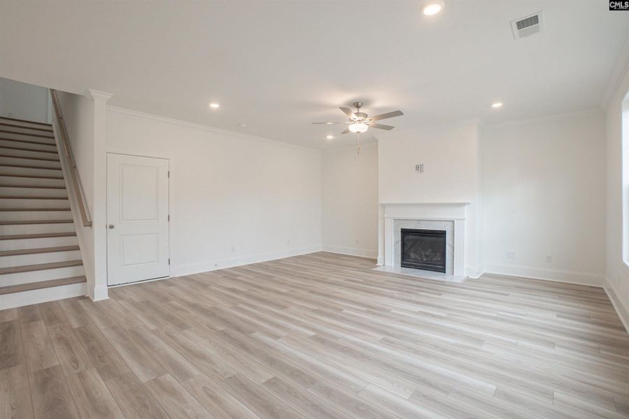 Spacious, unfurnished interior of a new home in Beach Forest, Sumter (Image 18). Spacious, unfurnished interior of a new home in Beach Forest, Sumter (Image 18).