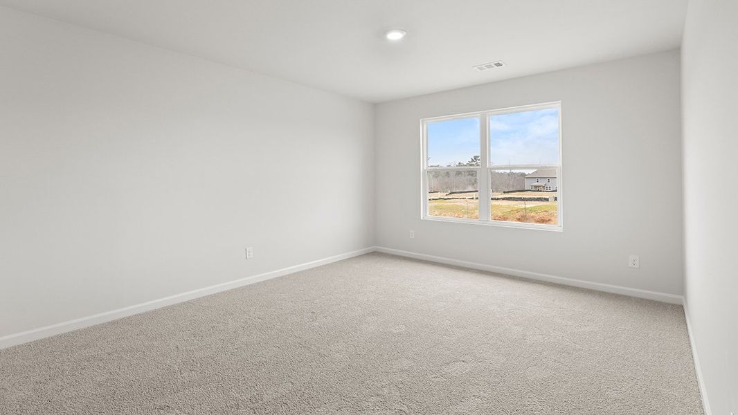 Representative unfurnished interior of a home built from the Halton by D.R. Horton in Hamptons at Riverwood South, Dallas (Image 25).