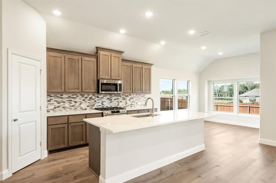 Furnished interior view inside a new home in Sunset Ridge, Alvarado (Image 8).