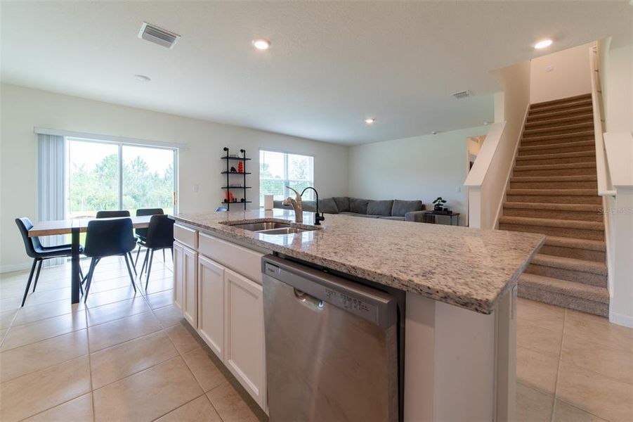 Furnished interior view inside a new home in , Harmony (Image 38).