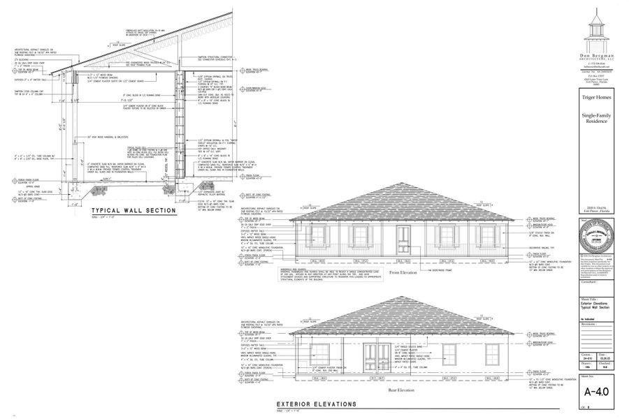 Exterior rendering of this home design in , Fort Pierce, FL (Image 1). Exterior rendering of this home design in , Fort Pierce, FL (Image 1).