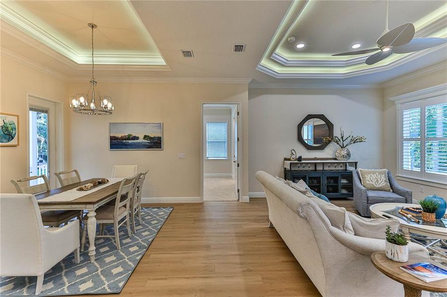 Furnished interior view inside a new home in , Crystal River (Image 42). Furnished interior view inside a new home in , Crystal River (Image 42).