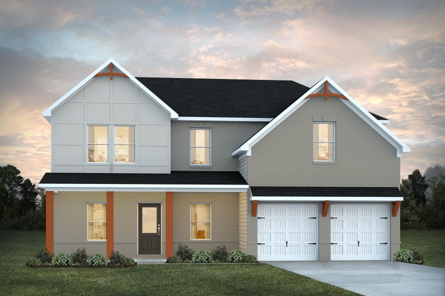 2,700sf New Home in Social Circle, GA.  - Slide 3