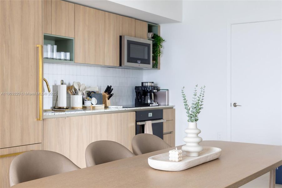 Close-up of interior finishes inside a home in , Miami (Image 67).
