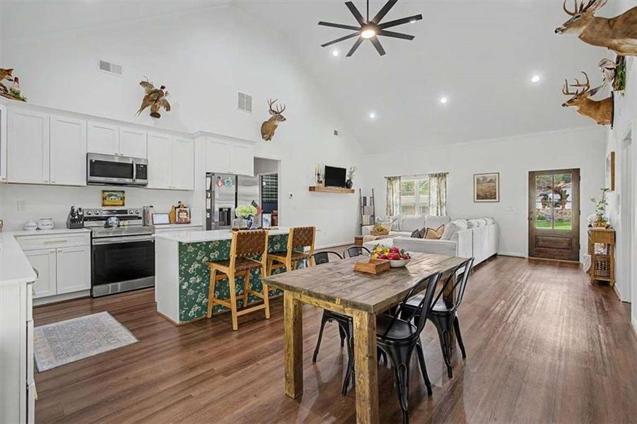 Furnished interior view inside a new home in , Bowdon (Image 34).
