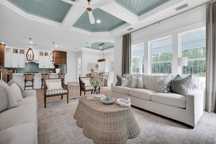Representative furnished interior of a home built from the The Ellaville by Providence Homes (Florida) in Reflections at Nocatee, Nocatee (Image 30).