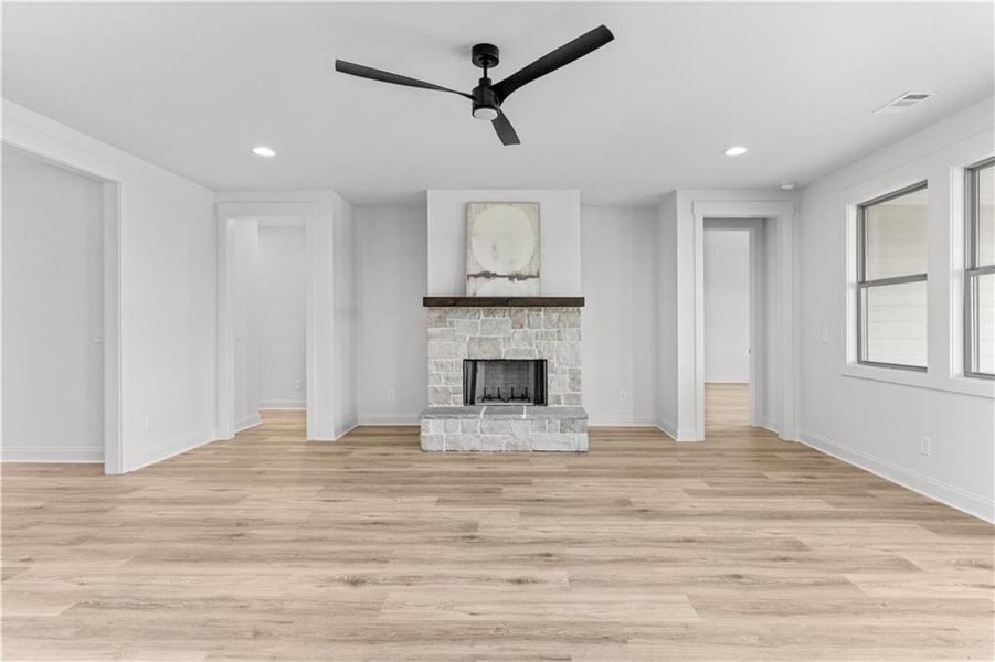 Spacious, unfurnished interior of a new home in , Madison (Image 55). Spacious, unfurnished interior of a new home in , Madison (Image 55).