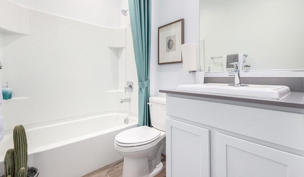 Furnished interior view inside a new home in Hanson Ridge, Vail (Image 32).