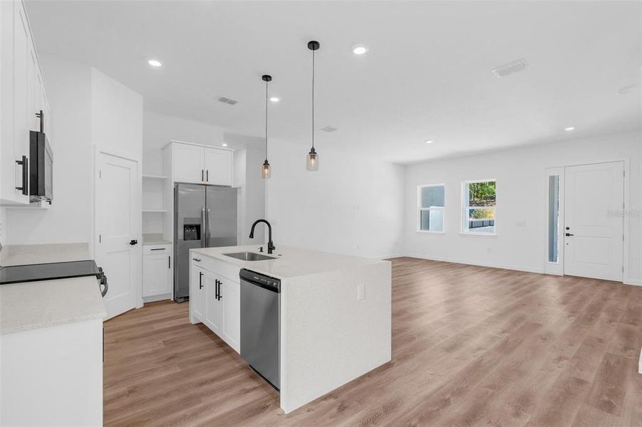 Furnished interior view inside a new home in , Citrus Springs (Image 8).
