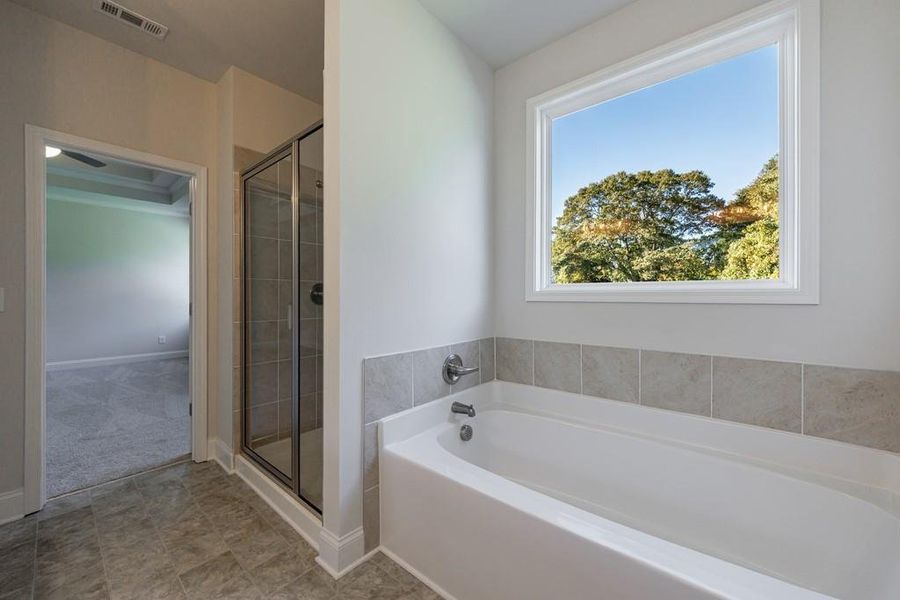 Furnished interior view inside a new home in , Buford (Image 15). Furnished interior view inside a new home in , Buford (Image 15).