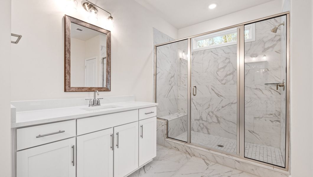 Furnished interior view inside a new home in Campbell Ridge, Piedmont (Image 13).