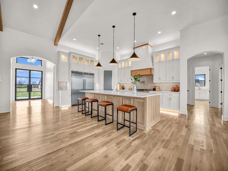 Furnished interior view inside a new home in , Aledo (Image 7).