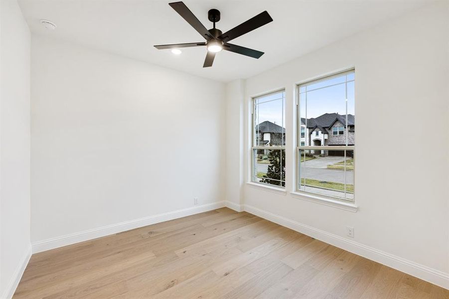 Spacious, unfurnished interior of a new home in Windsong Ranch Classic 61, Prosper (Image 16). Spacious, unfurnished interior of a new home in Windsong Ranch Classic 61, Prosper (Image 16).