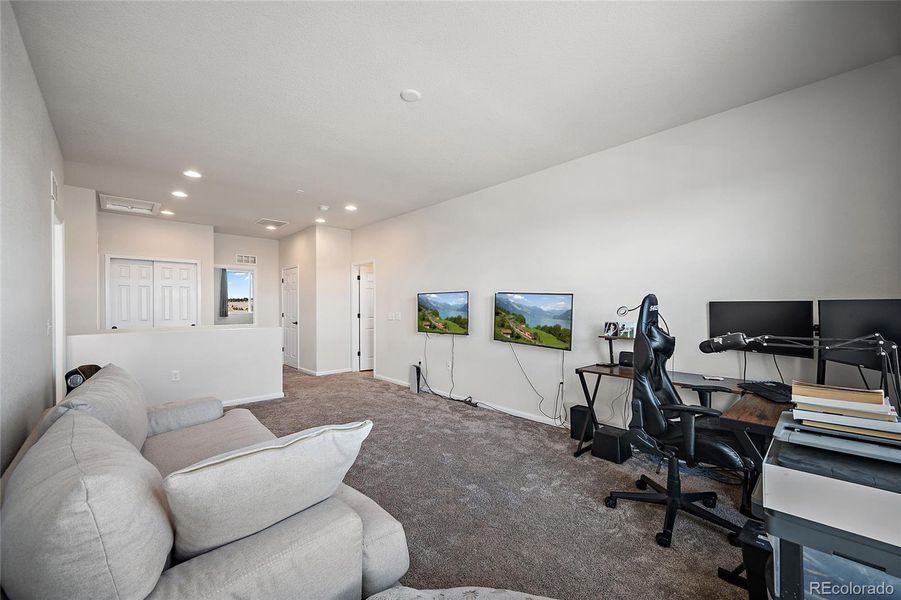 Furnished interior view inside a new home in Paint Brush Hills, Peyton (Image 19).