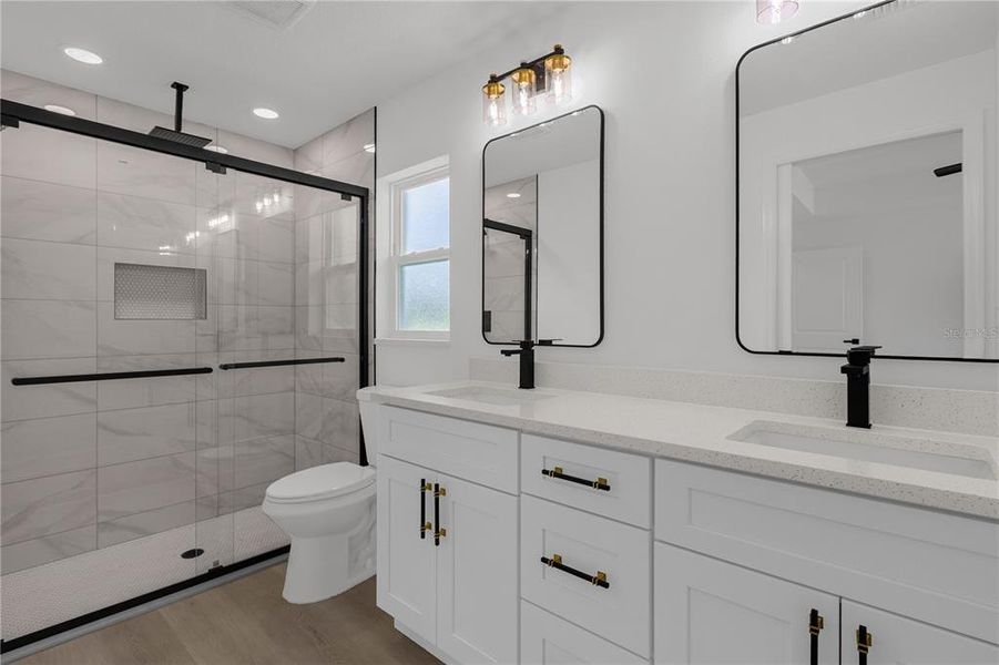 Furnished interior view inside a new home in , Ocala (Image 10).