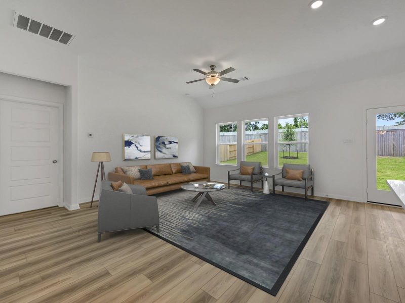 Photo is not of the actual home, but is an inspirational photo of builder’s model home and may depict options, furnishings, and/or decorator features that are not included