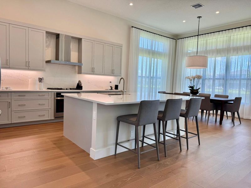 Furnished interior view inside a new home in , Boca Raton (Image 5).